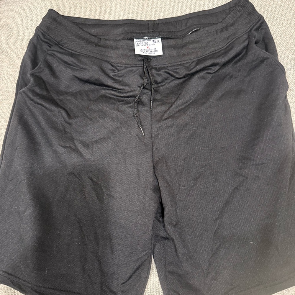 Men's Black Athletic Shorts